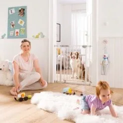 Hauck Close N Stop Spennegrind, White -jollyroom Salgsbutikk 597347 1538 3b