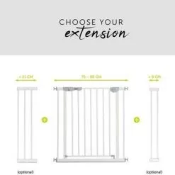 Hauck Close N Stop Spennegrind, White -jollyroom Salgsbutikk 597347 1538 4b