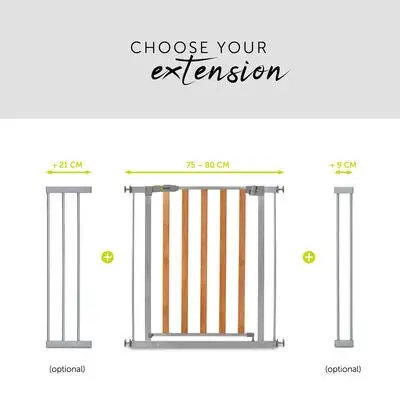 Hauck Woodlock 2 Spenngrind, Sølv 11 Hauck Woodlock 2 Spenngrind, Sølv - Bilde 11