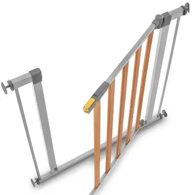 Hauck Woodlock 2 Spenngrind, Sølv 10 Hauck Woodlock 2 Spenngrind, Sølv - Bilde 10