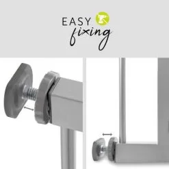 Hauck Woodlock 2 Spenngrind Inkl. 9 Cm Forlengere, Sølv -jollyroom Salgsbutikk 597392 4d