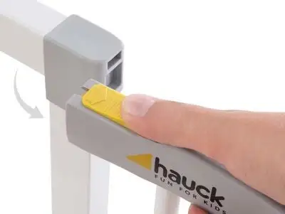 Hauck Clear Step Spenngrind, White 5 Hauck Clear Step Spenngrind, White - Bilde 5