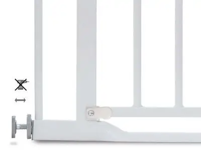 Hauck Clear Step Spenngrind, White 6 Hauck Clear Step Spenngrind, White - Bilde 6