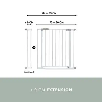 Hauck Clear Step Spenngrind, White 14 Hauck Clear Step Spenngrind, White - Bilde 14