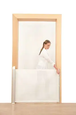 Lascal Kiddyguard Avant Sikkerhetsgrind 120 Cm, Hvit 2 Lascal Kiddyguard Avant Sikkerhetsgrind 120 Cm, Hvit - Bilde 2