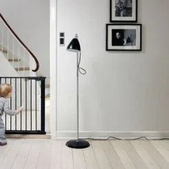 Babydan Premier Sikkerhetsgrind + 2 Forlengninger, Svart -jollyroom Salgsbutikk 60116 5692 01 Babydan Premier gate 5