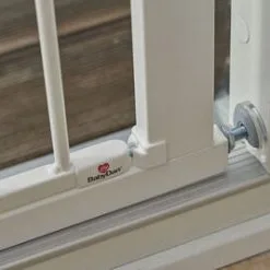 BabyDan Perfect Close Spenngrind, Hvit 6 BabyDan Perfect Close Spenngrind, Hvit -jollyroom Salgsbutikk 61014 2400 01 1150 4a