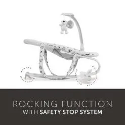 Hauck Deluxe Vippestol, Nordic Grey -jollyroom Salgsbutikk 633984 4i