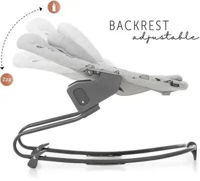 Hauck Alpha Premium Vippestol, Nordic Grey 13 Hauck Alpha Premium Vippestol, Nordic Grey - Bilde 13