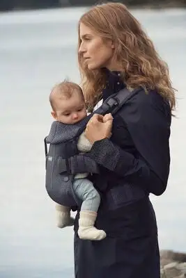 BabyBjörn One Air Bæresele 3D Mesh, Antracit Grey 4 BabyBjörn One Air Bæresele 3D Mesh, Antracit Grey - Bilde 4