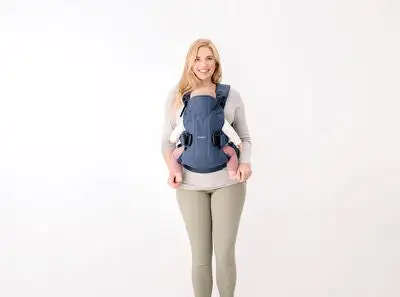 BabyBjörn One Bæresele Cotton Mix, Klassisk Denim/Midnattsblå 5 BabyBjörn One Bæresele Cotton Mix, Klassisk Denim/Midnattsblå - Bilde 5