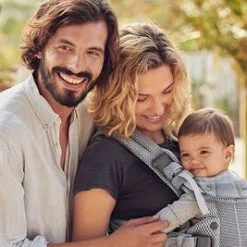 BabyBjörn Harmony Bæresele 3D Mesh Inkl Haklapp, Silver -jollyroom Salgsbutikk 688004 1242 4d