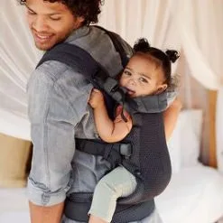 BabyBjörn Harmony Bæresele 3D Mesh Inkl Smekke, Anthracite -jollyroom Salgsbutikk 688013 1242 4d