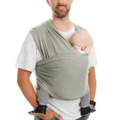 Babylonia Tricot-slen Bamboo Bæresjal, Water Mint