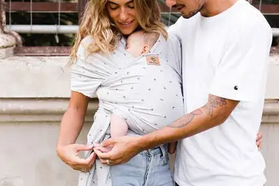 BabyOnEarth Baby On Earth Bæresjal Kors 4 BabyOnEarth Baby On Earth Bæresjal Kors - Bilde 4