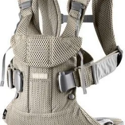 BabyBjörn One Air Bæresele 3D Mesh, Grey Beige