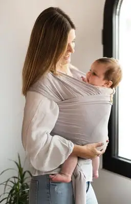 BabyOnEarth Baby On Earth Bæresjal Bambus, Pearl 1 BabyOnEarth Baby On Earth Bæresjal Bambus, Pearl