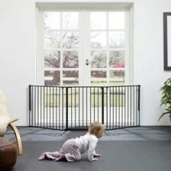 BabyDan Flex L Sikkerhetsgrind Komfyrgrind, Hvit 9 BabyDan Flex L Sikkerhetsgrind Komfyrgrind, Hvit -jollyroom Salgsbutikk 84841