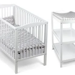 JLY Dream Sprinkelseng Basic, Hvit + Dream Stellebord Basic, Hvit