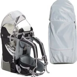 North 13.5 Adventure Plus Bæremeis Inkl. Regntrekk, Black