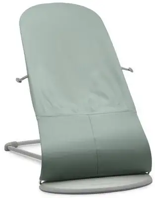 BabyBjörn Balance Soft Vippestol Bomull/Jersey, Grön/Grå 2 BabyBjörn Balance Soft Vippestol Bomull/Jersey, Grön/Grå - Bilde 2