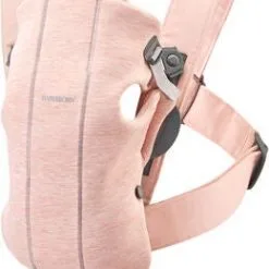BabyBjörn Mini Bæresele 3D Jersey, Lyserosa