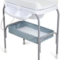 Beemoo Care Badekarstellebord, Hvitt/Grått