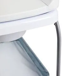 Beemoo Care Badekarstellebord, Hvitt/Grått -jollyroom Salgsbutikk BB088 5 WHITE 1895 4b