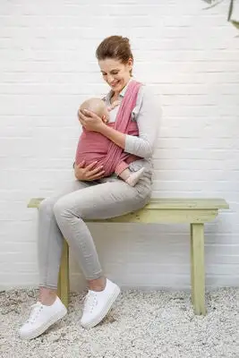 Babylonia BB-Slen Øko Bæresjal 4,9 M, Berry Dusk 3 Babylonia BB-Slen Øko Bæresjal 4,9 M, Berry Dusk - Bilde 3