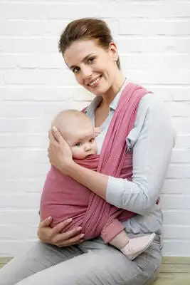 Babylonia BB-Slen Øko Bæresjal 4,9 M, Berry Dusk 4 Babylonia BB-Slen Øko Bæresjal 4,9 M, Berry Dusk - Bilde 4