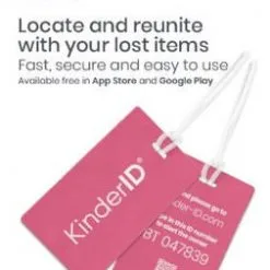 KinderID Vesketagg, Pink