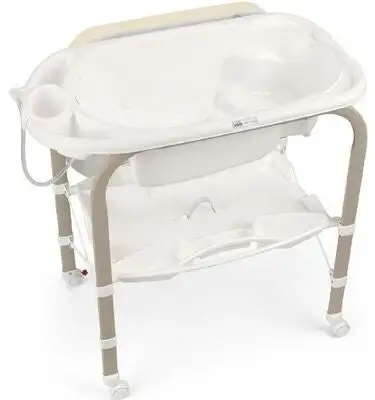 CAM Cambino Badekarstellebord, Hvit/Beige 2 CAM Cambino Badekarstellebord, Hvit/Beige - Bilde 2