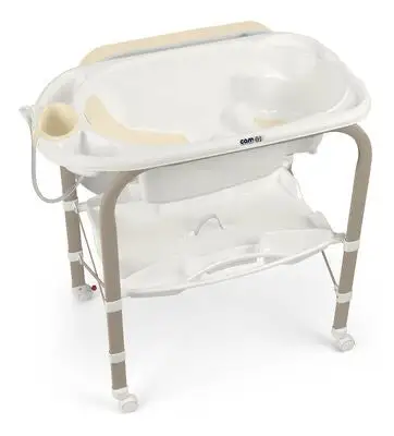 Cam Cambio Stellebord Med Badbalje, Hvit/Beige 2 Cam Cambio Stellebord Med Badbalje, Hvit/Beige - Bilde 2