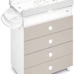 CAM Changing Skatoll, Hvitt/Beige