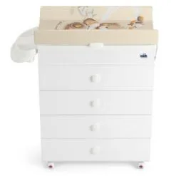 Cam Stellekommode Asia, Hvit