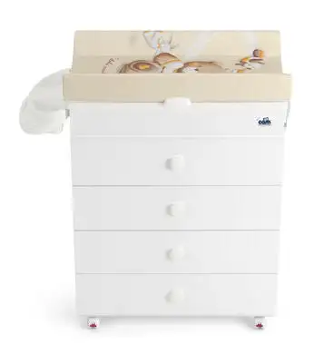 Cam Stellekommode Asia, Hvit 1 Cam Stellekommode Asia, Hvit