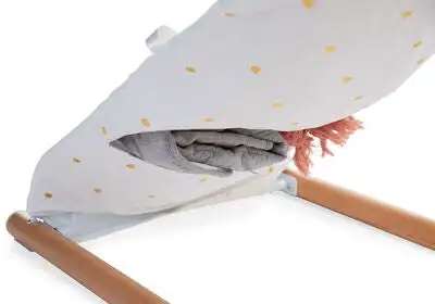 Childhome Evolux Trekk Babysitter Jersey Gold Dots, Ecru 4 Childhome Evolux Trekk Babysitter Jersey Gold Dots, Ecru - Bilde 4