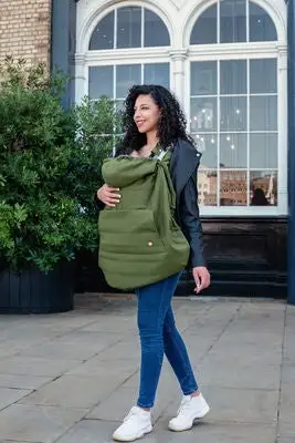 Wombat Vind- & Vannavvisende Bærebeskyttelse, Green 4 Wombat Vind- & Vannavvisende Bærebeskyttelse, Green - Bilde 4