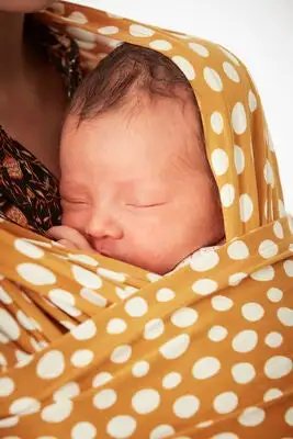 Coracor Bæresjal Abstract Dot, Mustard 7 Coracor Bæresjal Abstract Dot, Mustard - Bilde 7