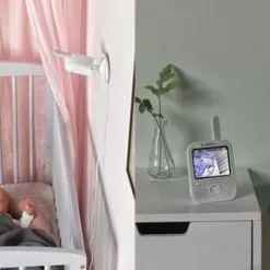 Beemoo Safe VM2610 Video Babycall, Hvit 8 Beemoo Safe VM2610 Video Babycall, Hvit -jollyroom Salgsbutikk D VM2610 1895 3a