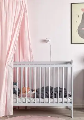 Beemoo Safe VM2610 Video Babycall, Hvit 4 Beemoo Safe VM2610 Video Babycall, Hvit - Bilde 4