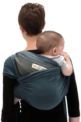 Love Radius Original Bæresjal, Peacock Blue/Elephant 2 Love Radius Original Bæresjal, Peacock Blue/Elephant - Bilde 2