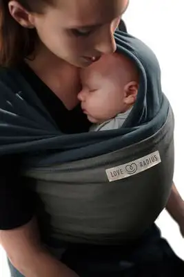 Love Radius Original Bæresjal, Peacock Blue/Elephant 3 Love Radius Original Bæresjal, Peacock Blue/Elephant - Bilde 3