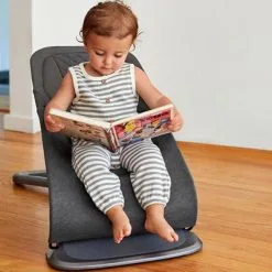 Ergobaby Evolve 3-in-1 Vippestol, Charcoal Grey -jollyroom Salgsbutikk EVLBNC CHRGRY 1228 3b