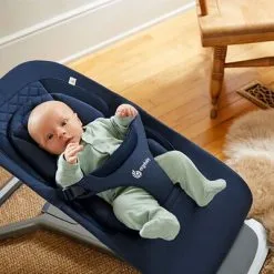 Ergobaby Evolve 3-in-1 Vippestol, Midnight Blue -jollyroom Salgsbutikk EVLBNC MIDBLU 1228 3a