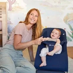 Ergobaby Evolve 3-in-1 Vippestol, Midnight Blue -jollyroom Salgsbutikk EVLBNC MIDBLU 1228 3b