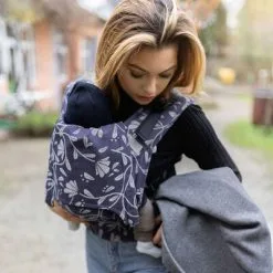 Fidella Fusion Bæresele, Floral Touch/Eclipse Blue -jollyroom Salgsbutikk Fid FU BS 2184 3220 3