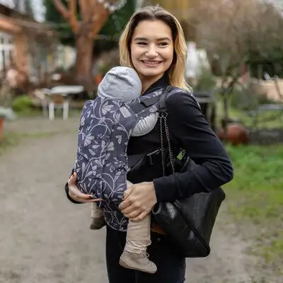 Fidella Fusion 2.0 Bæresele, Floral Touch/Eclipse Blue 2 Fidella Fusion 2.0 Bæresele, Floral Touch/Eclipse Blue - Bilde 2