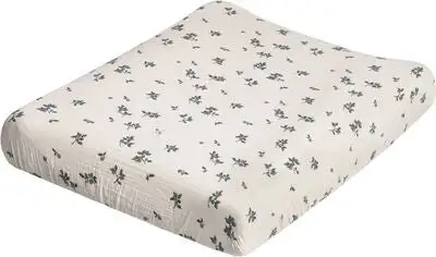 Garbo & Friends Musselin Stellemattetrekk 41x81 Cm, Blueberry 1 Garbo & Friends Musselin Stellemattetrekk 41x81 Cm, Blueberry