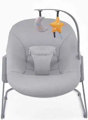 Kinderkraft Calmee Vippestol, Gray 2 Kinderkraft Calmee Vippestol, Gray - Bilde 2